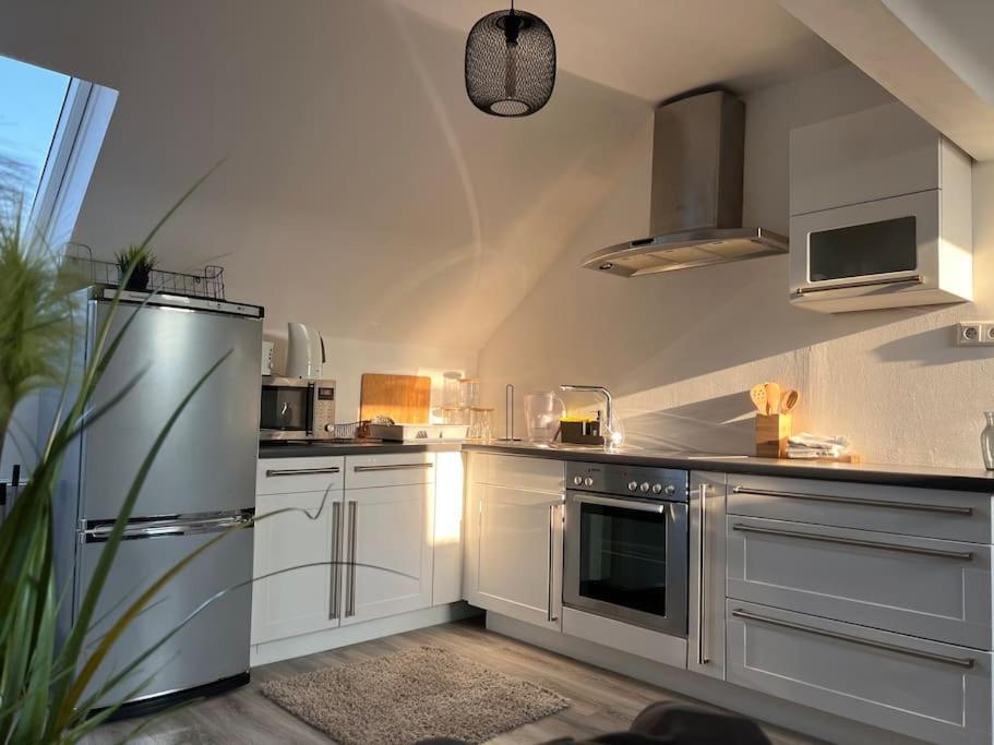 5Minuten Von Der City Entfernte Wohnung Mit Parkpl Bielefeld Exterior foto